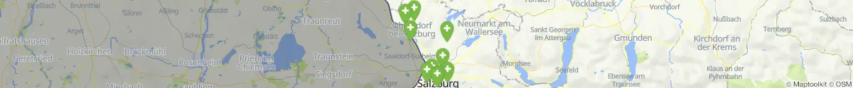 Kartenansicht für Apotheken-Notdienste in der Nähe von Nußdorf am Haunsberg (Salzburg-Umgebung, Salzburg)